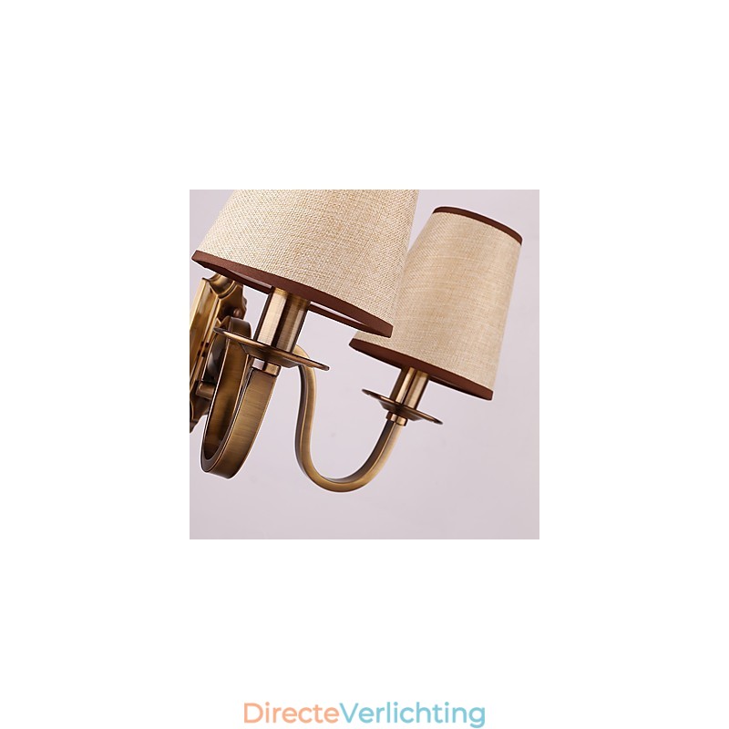 Traditionele klassieke gegalvaniseerde functie voor oogbescherming Downlight wandlampen wandlamp