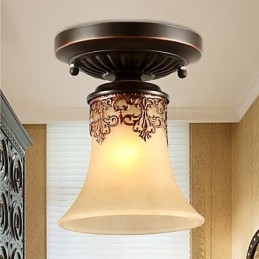 Vintage Country Island Schilderij Metalen Flush Mount