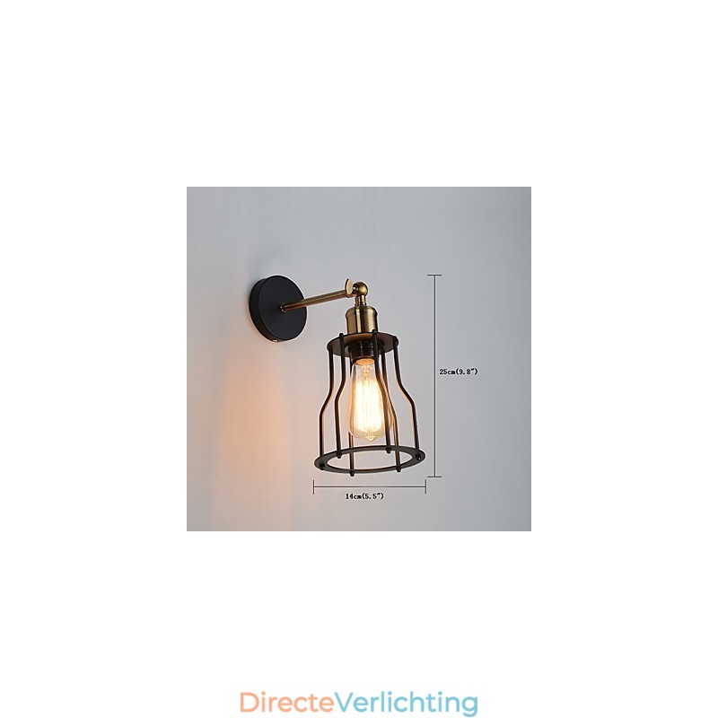 Loft vintage Wandlampen Industrieel Edison Fashion Simplicity Wandlampen Metalen Basiskap