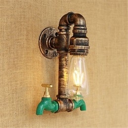 Landelijke Retro Schilderij Kenmerk voor Mini Stijl Sfeervolle Licht Wandlampen Wandlamp