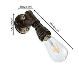 Wandlamp Wandlampen Wandlamp Ijzeren Wandlamp Dumb Black Lightsaber Lamp Aan De Muur