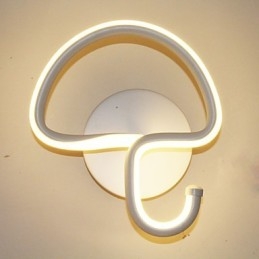 Moderne minimalistische lamp slaapkamer nachtkastje lamp gangen hotel project verlichting aluminium ronde wandlamp