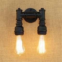 Rustieke Lodge Country Retro Schilderij Kenmerk voor Mini Stijl Sfeervolle Licht Wandlampen