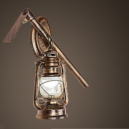 Rustieke Lodge Schilderij Kenmerk voor Mini Stijl Uplight Wandlampen Wandlamp C