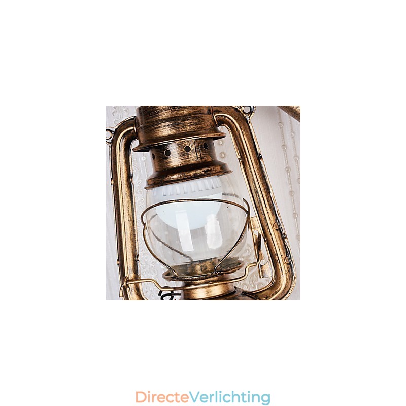 Rustieke Lodge Schilderij Kenmerk voor Mini Stijl Uplight Wandlampen Wandlamp C