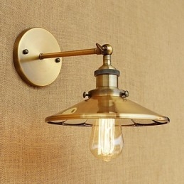Rustieke Lodge Country Retro Gegalvaniseerde Functie voor Mini Stijl Sfeervolle Licht Wandlampen