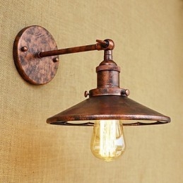 Rustieke Lodge Country Retro Gegalvaniseerde Functie voor Mini Stijl Sfeervolle Licht Wandlampen