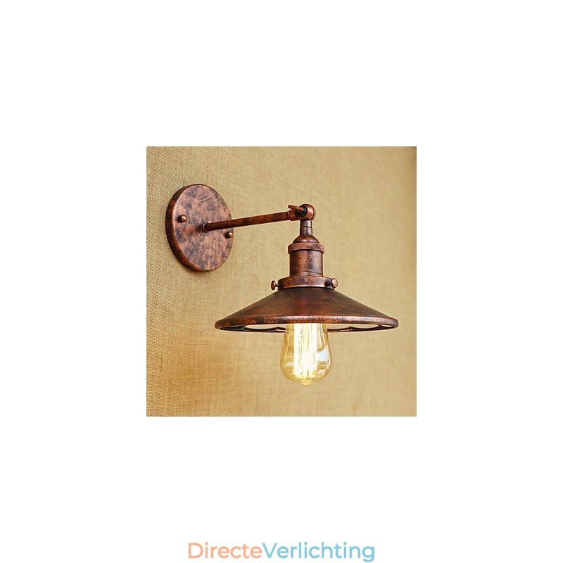 Rustieke Lodge Country Retro Gegalvaniseerde Functie voor Mini Stijl Sfeervolle Licht Wandlampen