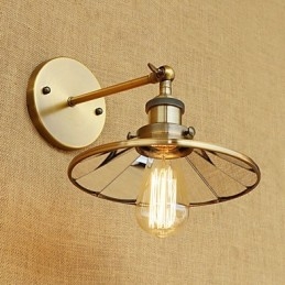 Rustieke Lodge Country Retro Gegalvaniseerde Functie voor Mini Stijl Sfeervolle Licht Wandlampen