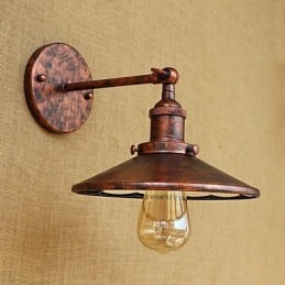 Rustieke Lodge Country Retro Gegalvaniseerde Functie voor Mini Stijl Sfeervolle Licht Wandlampen