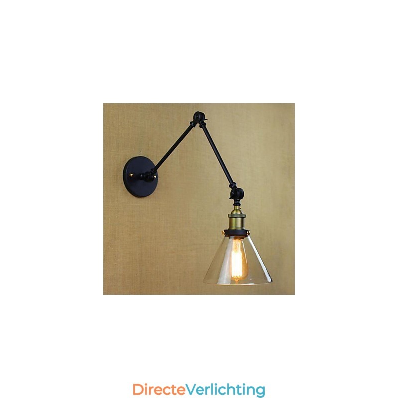 Country Retro Electroplated-functie voor mini-stijl oogbeschermingszwaaiarmlampen