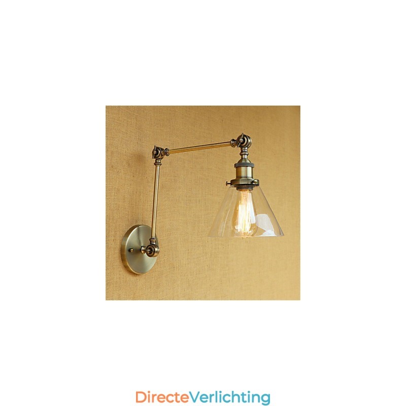 Country Retro Electroplated-functie voor mini-stijl oogbeschermingszwaaiarmlampen