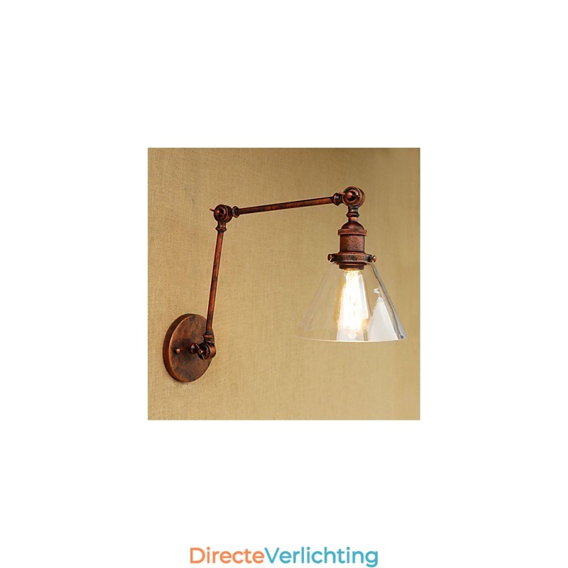 Country Retro Electroplated-functie voor mini-stijl oogbeschermingszwaaiarmlampen