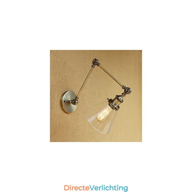 Country Retro Electroplated-functie voor mini-stijl oogbeschermingszwaaiarmlampen