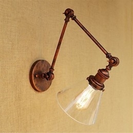Country Retro Electroplated-functie voor mini-stijl oogbeschermingszwaaiarmlampen