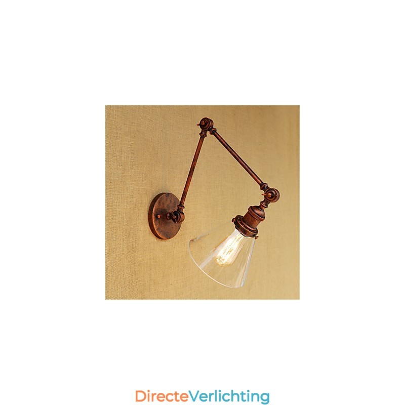 Country Retro Electroplated-functie voor mini-stijl oogbeschermingszwaaiarmlampen