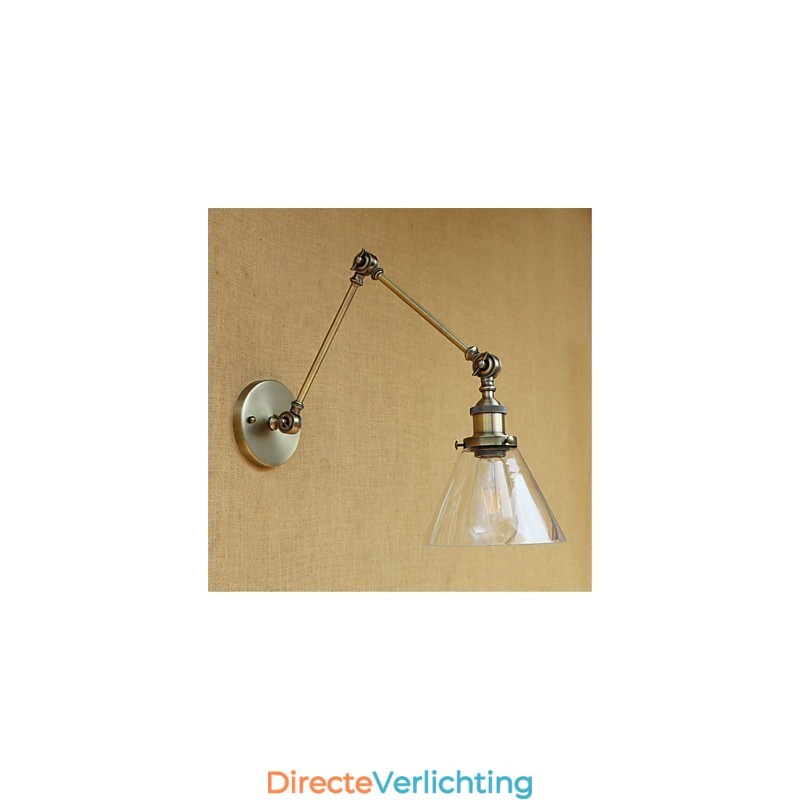 Country Retro Electroplated-functie voor mini-stijl oogbeschermingszwaaiarmlampen