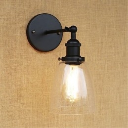 Landelijke retro-schilderijfunctie voor mini-stijl oogbescherming sfeerverlichting wandlampen