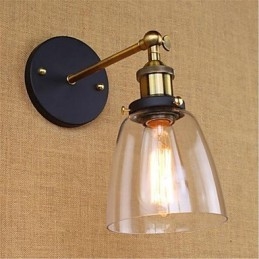 Landelijke retro-schilderijfunctie voor mini-stijl oogbescherming sfeerverlichting wandlampen