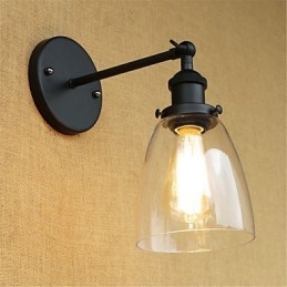Landelijke retro-schilderijfunctie voor mini-stijl oogbescherming sfeerverlichting wandlampen