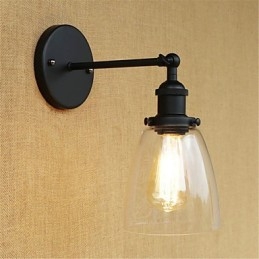 Landelijke retro-schilderijfunctie voor mini-stijl oogbescherming sfeerverlichting wandlampen