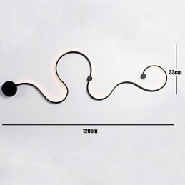 Moderne eigentijdse moderne eigentijdse schilderijfunctie voor omgevingslicht Wandlampen Wandlamp