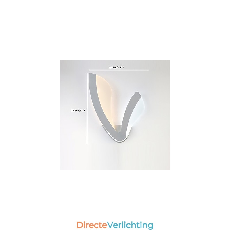Moderne wandlampen Eenvoud Stijl Acrylverlichting Woonkamer Hal Slaapkamer Hotelkamers Bedlamp