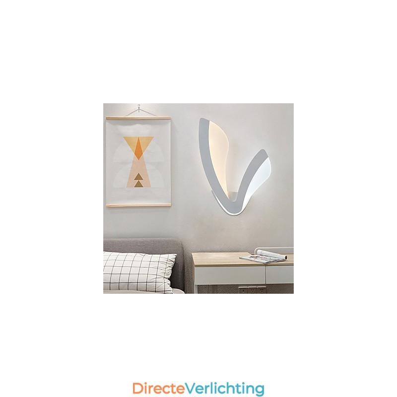 Moderne wandlampen Eenvoud Stijl Acrylverlichting Woonkamer Hal Slaapkamer Hotelkamers Bedlamp