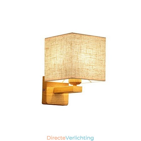 Minimalistische tafellamp van massief hout, nachtkastjelamp Minimalistische tafellamp van massief hout, nachtkastjelamp