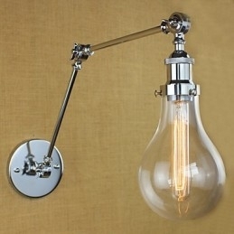 Country Retro Electroplated-functie voor mini-stijl oogbeschermingszwaaiarmlampen