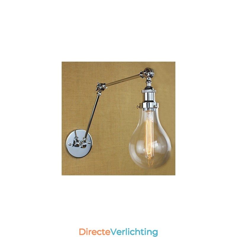 Country Retro Electroplated-functie voor mini-stijl oogbeschermingszwaaiarmlampen