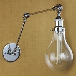 Country Retro Electroplated-functie voor mini-stijl oogbeschermingszwaaiarmlampen