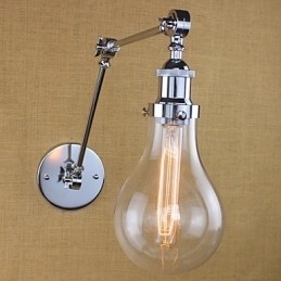 Country Retro Electroplated-functie voor mini-stijl oogbeschermingszwaaiarmlampen