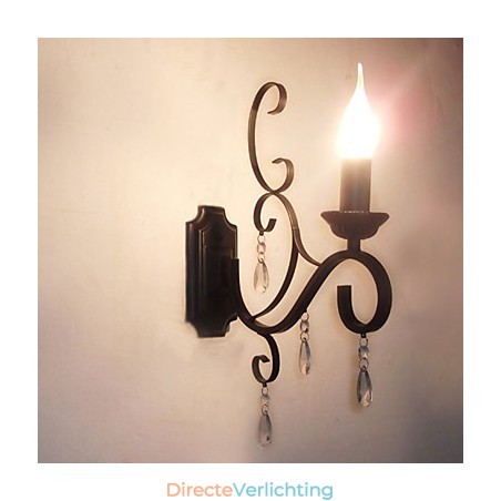 Kristallen kaarslamp ijzer creatieve persoonlijkheid gang trap decoratie nachtkastje lamp wandlamp Kristallen kaarslamp ijzer creatieve persoonlijkheid gang trap decoratie nachtkastje lamp wandlamp
