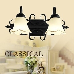 Rustieke Lodge Gegalvaniseerde Functie voor Downlight Badkamerverlichting Wandlamp