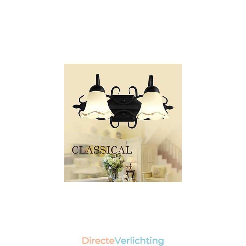 Rustieke Lodge Gegalvaniseerde Functie voor Downlight Badkamerverlichting Wandlamp