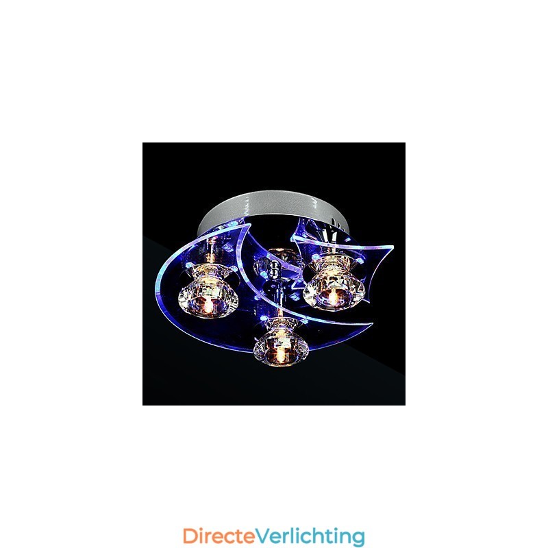 Kroonluchter Modern Kristal Woonkamer 3 Lampen