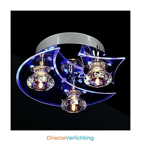 Kroonluchter Modern Kristal Woonkamer 3 Lampen Kroonluchter Modern Kristal Woonkamer 3 Lampen