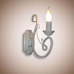 Kaarslamp Bedlamp Wandlamp IJzer Gang Creatieve Pastorale Spiegellamp