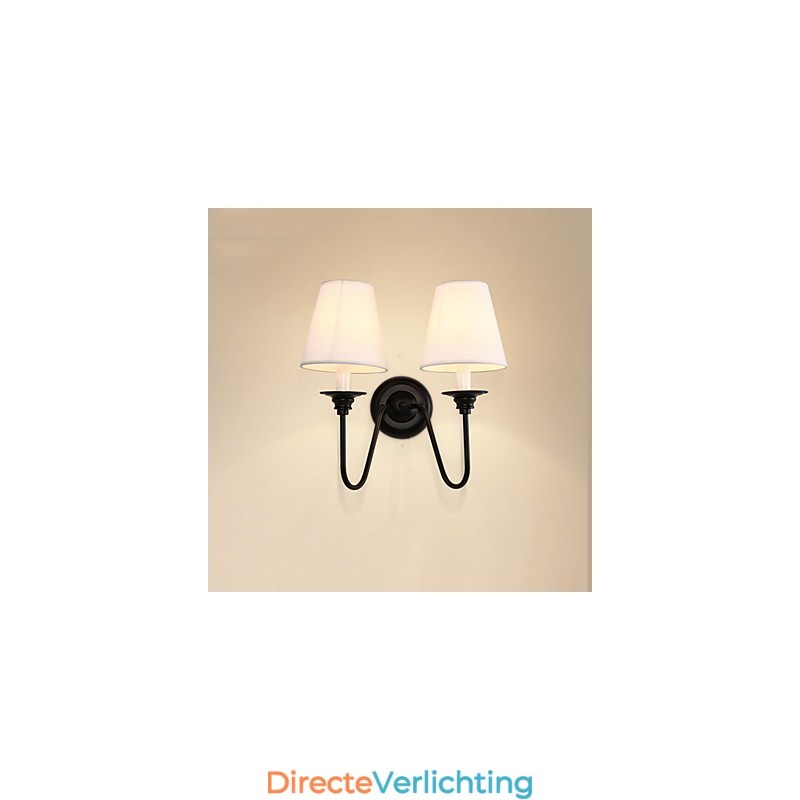 Rustieke Lodge Zwarte Oxide Afwerking Kenmerk voor Oogbescherming Sfeerverlichting Wandlampen Wandlamp