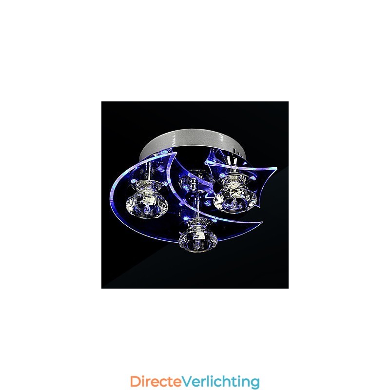 Kroonluchter Modern Kristal Woonkamer 3 Lampen