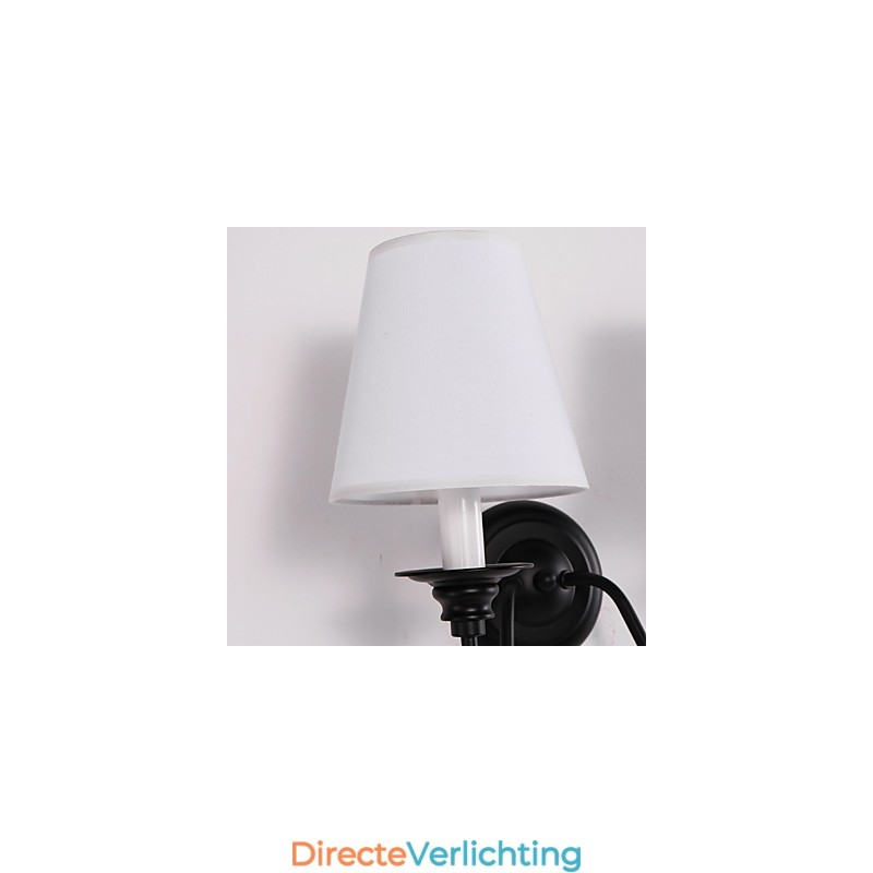 Rustieke Lodge Zwarte Oxide Afwerking Kenmerk voor Oogbescherming Sfeerverlichting Wandlampen Wandlamp