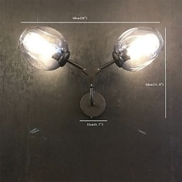 Rustieke Lodge Vintage Land Retro Schilderij Kenmerk voor Mini Stijl Sfeerverlichting Wandlampen Wandlamp