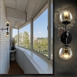 Rustieke Lodge Country Electroplated Feature voor Mini Stijl Ambient Light Wandlampen Wandlamp