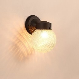Moderne, eigentijdse zwarte oxide-afwerking voor sfeerverlichting in ministijl