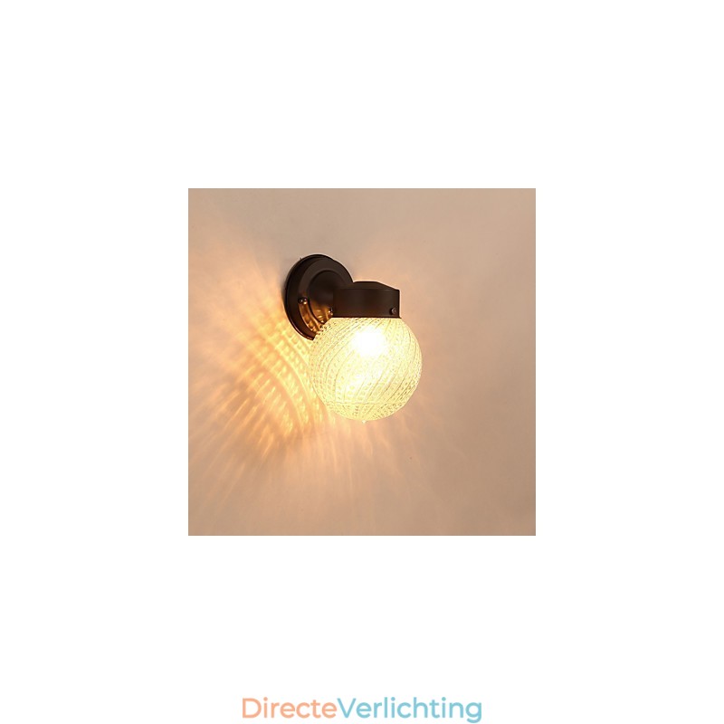 Moderne, eigentijdse zwarte oxide-afwerking voor sfeerverlichting in ministijl