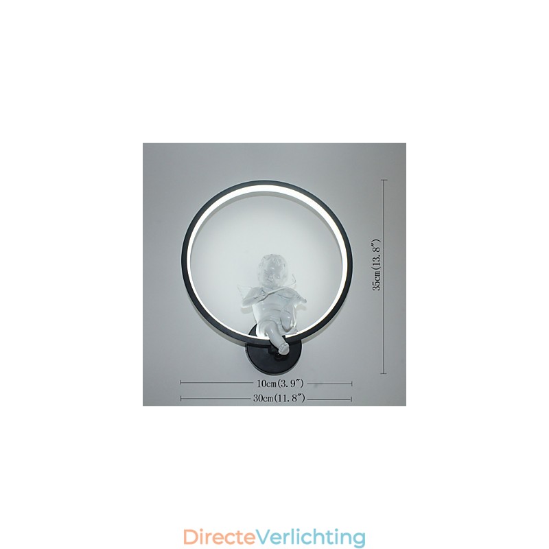 Wandlamp Moderne Creatieve Persoonlijkheidslamp Designer Engel Decoratielamp Aluminium Geïntegreerde Gang Wandlamp