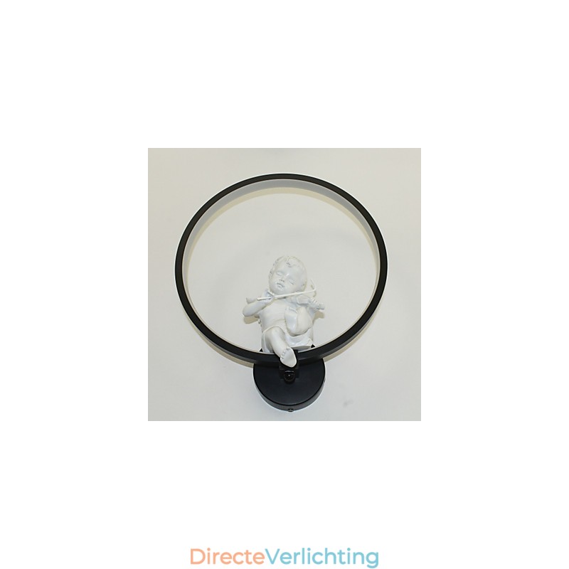 Wandlamp Moderne Creatieve Persoonlijkheidslamp Designer Engel Decoratielamp Aluminium Geïntegreerde Gang Wandlamp