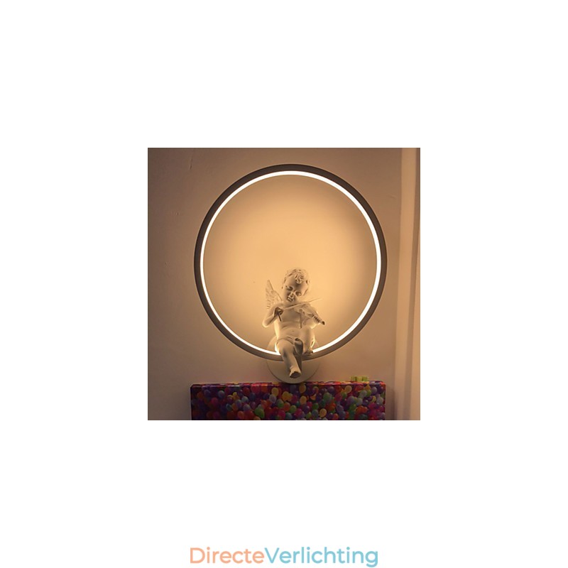 Wandlamp Moderne Creatieve Persoonlijkheidslamp Designer Engel Decoratielamp Aluminium Geïntegreerde Gang Wandlamp