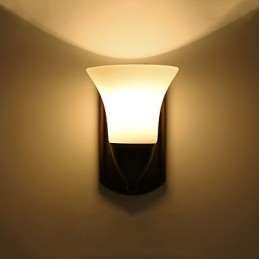 Rustieke Lodge Zwarte Oxide Afwerking Kenmerk voor Oogbescherming Sfeerverlichting Wandlampen Wandlamp